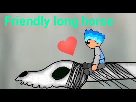 Long Horse Takes care of a Kid | [Dc2] Animation