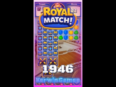 Royal Match Level 1946 - No Boosters Gameplay