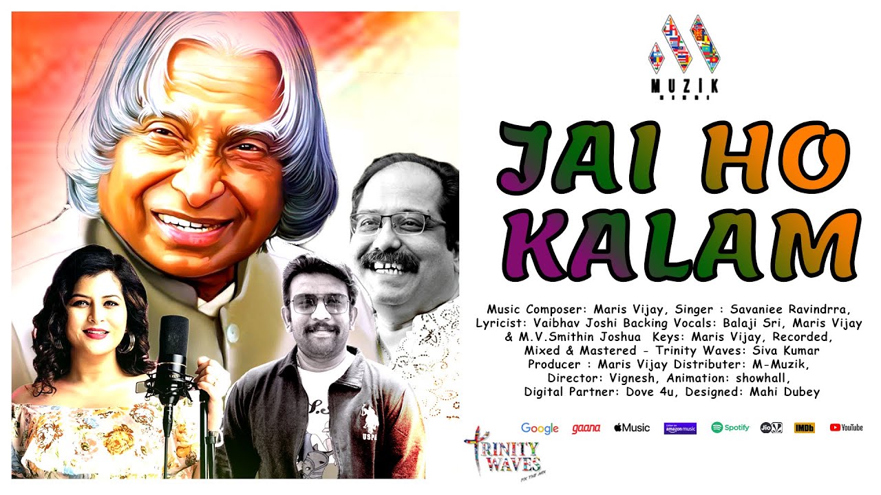 Jai Ho Kalam|जय हो कलाम| Maris Vijay |Savaniee Ravindrra|Balaji Sri |Vaibhav Joshi|M.V.SmithinJoshua