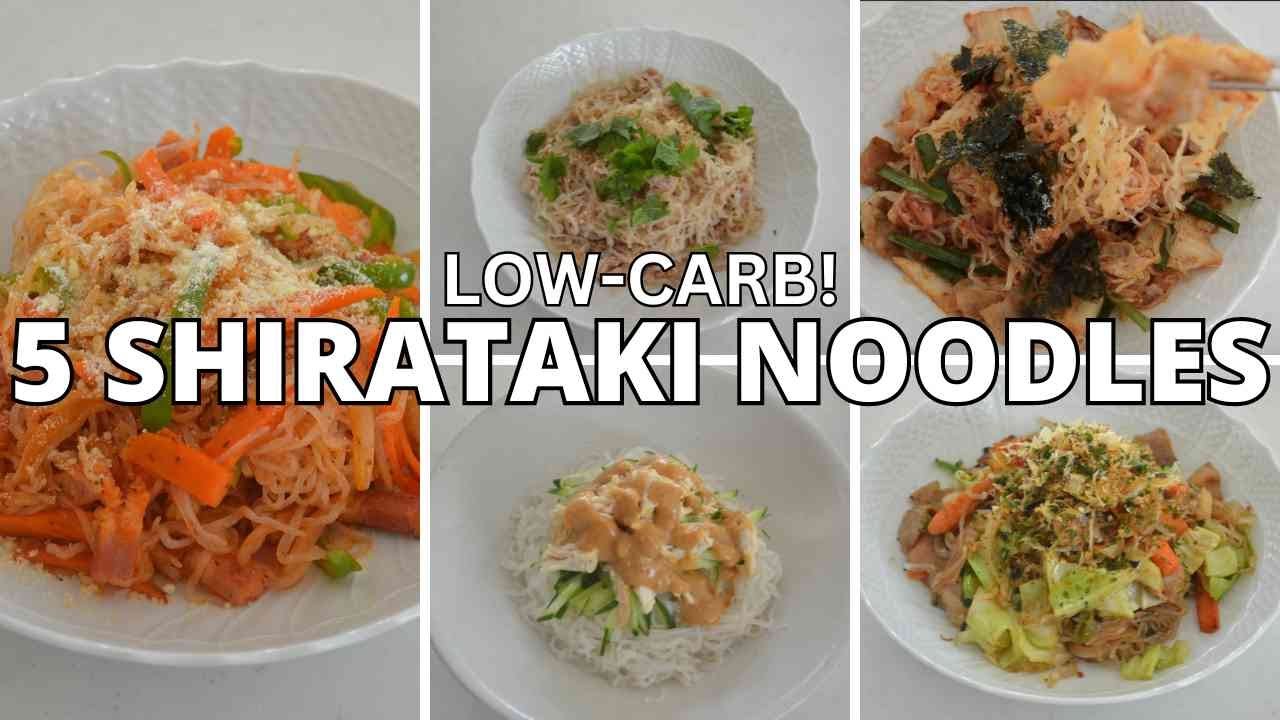Low-Carb, High Flavor: 5 Mouthwatering Shirataki Noodle Recipes for Weight Loss!（EP207）