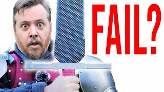 Did our CARBON FIBER SWORD project FAIL?