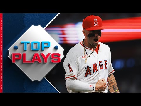 Top MLB Plays of 8/12/25 (The Angels turn a TRIPLE PLAY, Robert Hassell III ROBS a homer and MORE!)