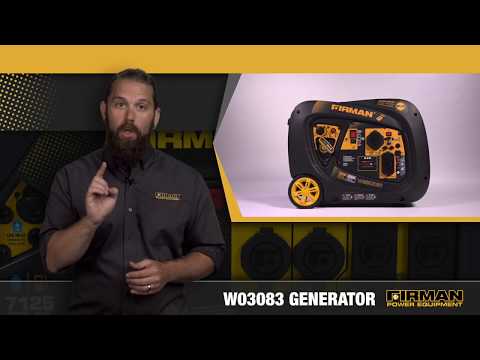FIRMAN W03083 Inverter Generator