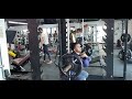 Smith machine front squat