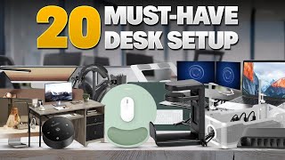20 Must-Have Desk Setup on Amazon That Looks Professional