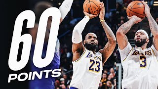 LeBron James - Anthony Davis - Los Angeles Lakers - Utah Jazz