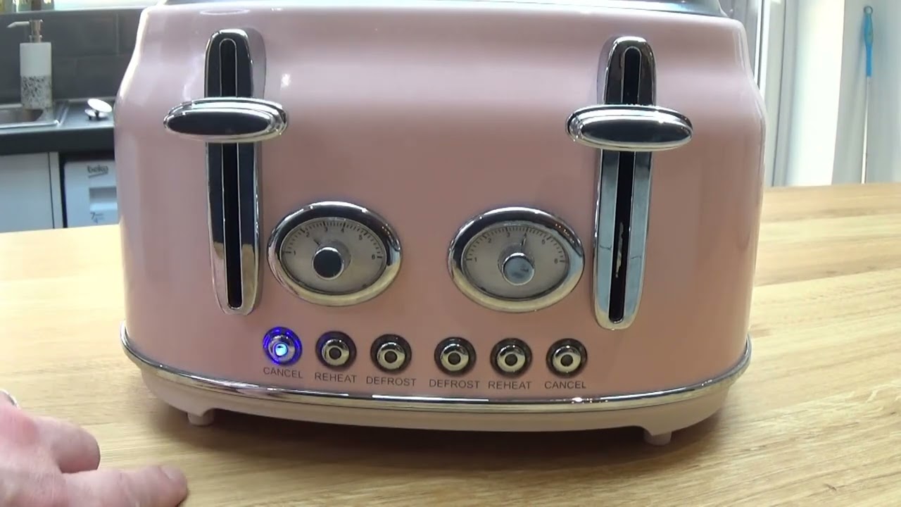 Dunelm Pink Retro Toaster 12 Month Review (4 Slice)