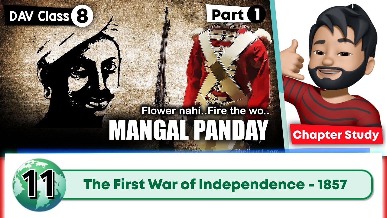 Watch video Chapter 11 | The First War of Independence | Class 8 DAV Social Science | Chapter Study 1🔥 Now Chapter 11 | The First War of Independence | Class 8 DAV Social Science | Chapter Study 1🔥
