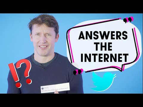 "James Blunt REALLY is a James Blunt" as he 'Answers The Internet' UNEDITED IRL. 😉