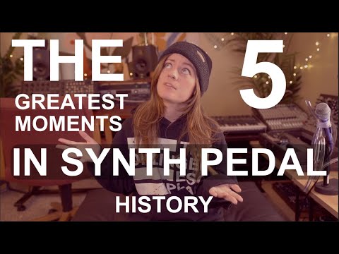 5 Greatest Moments in Synth Pedal History