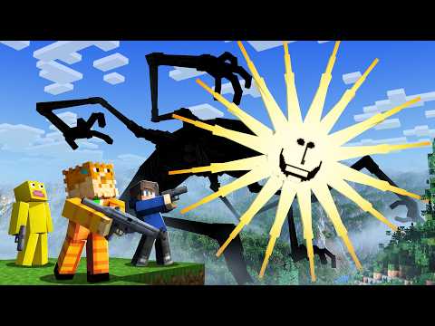 3 Idiots Hunt Down the Sun Man in Minecraft