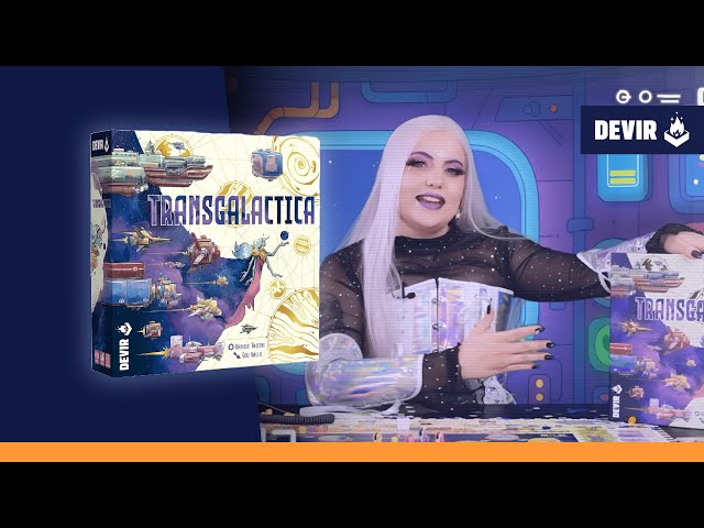 Vídeo relacionado con Devir - Transgalactica, Juego de Mesa de Ciencia Ficción, Divertido y Entretenido (BGTRAML)