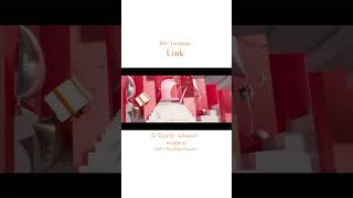今夜0時に私の新曲「Link」がリリースするよー！💿✨明日の20時 はMVも公開する予定！どっちもぜひチェックしてね！👍