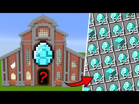 I Built a DIAMOND FACTORY in Minecraft Hardcore!