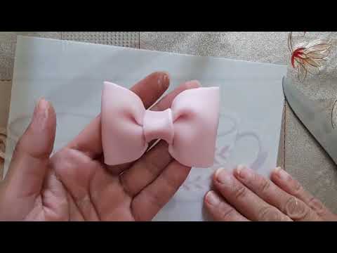 Bow || fondant bow || Ribbon Bow tie cake topper