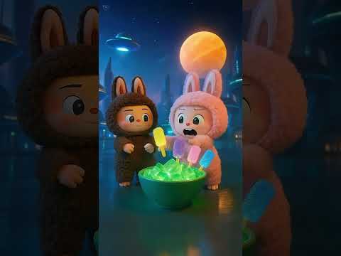 Labubu Ice Cream #labubu #asmr #ai