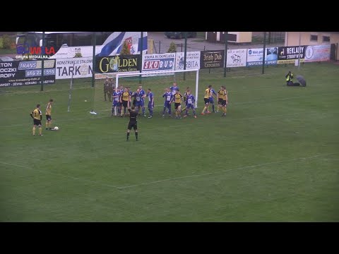 SIARKA TARNOBRZEG - POGOŃ SIEDLCE 0:1 (0:0) - FRAGMENTY MECZU I KONFERENCJA PRASOWA