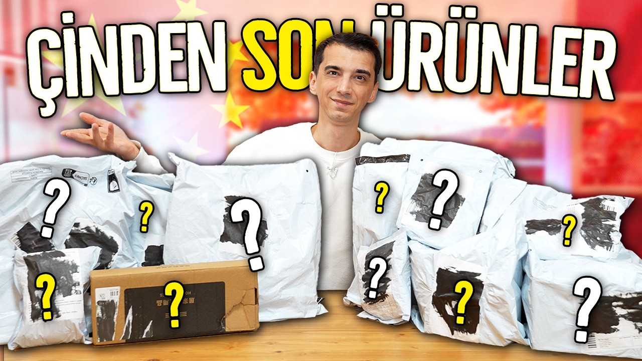 Çin'den Aldığım Son Ürünler! Toplu Paket Açılışı