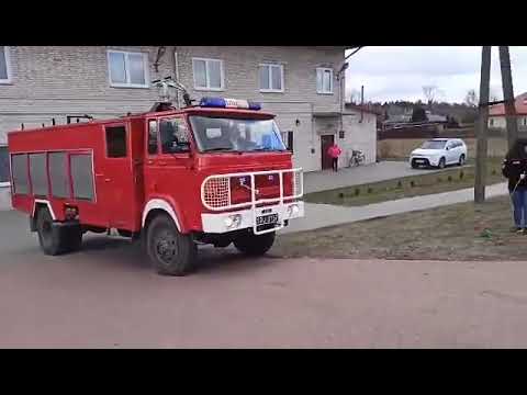 Pożegnanie samochodu pożarniczego Star 244