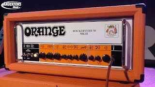 Video thumbnail for Unveiling The New Orange Rockerverb III - Plus interview with designer Ade Emsley by Rob Chapman