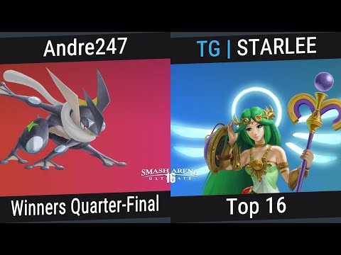SAU16: Winners Quarters - Andre247 (Greninja) Vs. TG | STARLEE (Palutena)