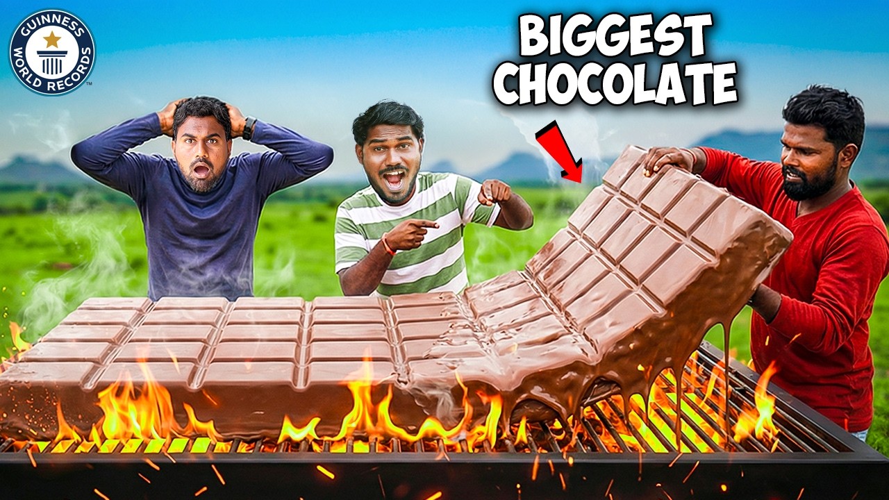 We Made a Biggest Chocolate Bar in the World! Guinness World Record | Mad Brothers