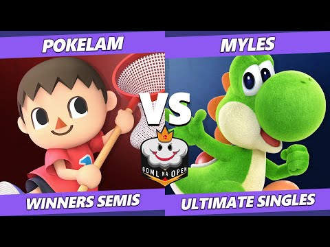 GOML NA Open Northeast USA Winners Semis - Pokelam (Villager) Vs. Myles (Yoshi) Ultimate SSBU