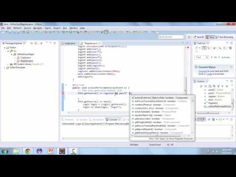 Learn How to Create a TextEditor with Java Creating classes