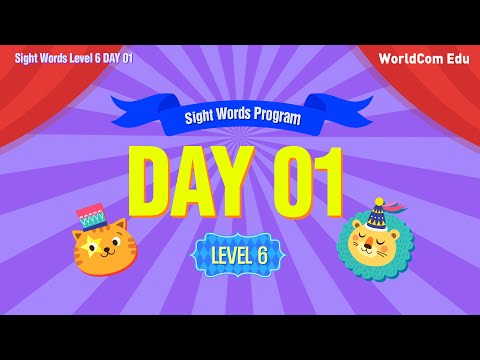 Sight Words 100 Level 6