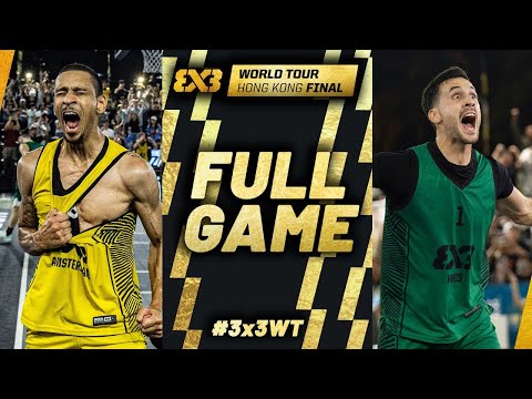 Amsterdam 🇳🇱 vs Paris 🇫🇷 | Full Final Game | FIBA 3x3 World Tour Hong Kong Final 2024