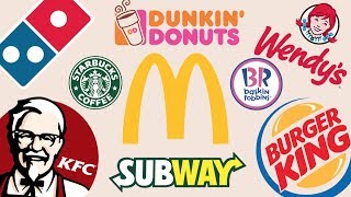 TOP 10 BIGGEST Fast Food chains in the WORLD!