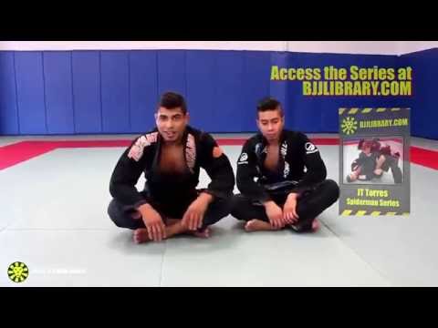 Reverse De la Riva to Arm Drag Single Leg with JT Torres (BJJLIBRARY.COM)