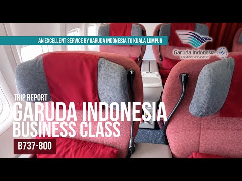 Garuda Indonesia GA 820 Business Class JAKARTA to KUALA LUMPUR | Is THIS Really Five-Star Airline?