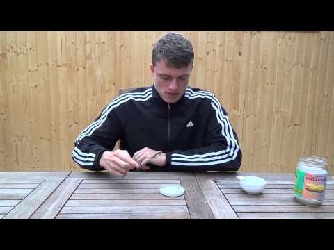 Asche und Kohle essen