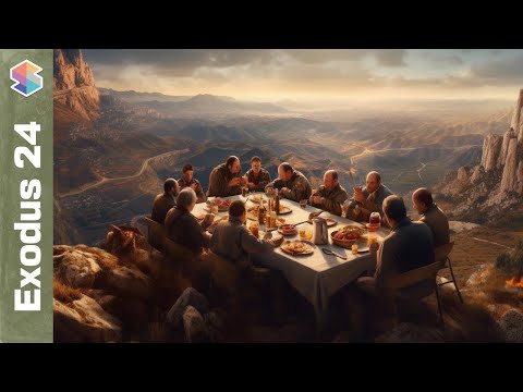 A meal on a mountain… WITH GOD // Exodus 24 Explained