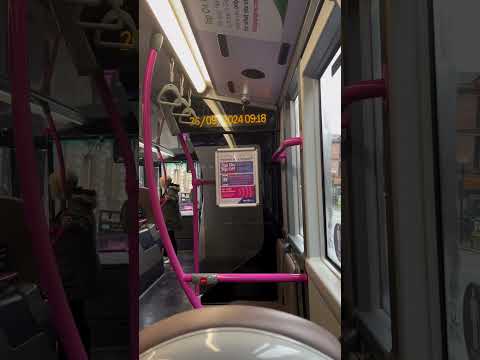 First Bus Glasgow | Enviro400EV | New Onboard Announcements!