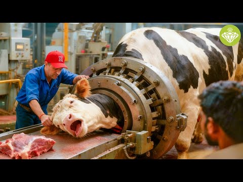How Millions Of Cattle Are Processed In Factories In Australia | Modern Processing Plant