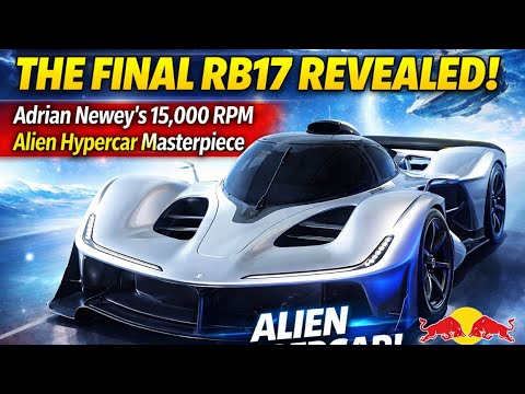 The Final RB17 Revealed: Adrian Newey’s 15,000 RPM Alien Hypercar Masterpiece