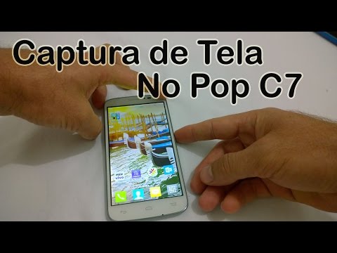 Alcatel Pop C7 - Como Tirar ScreenShot [Captura de Tela]