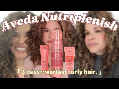 Aveda Nutriplenish Foam Styler | 3 days wear test honest opinions only
