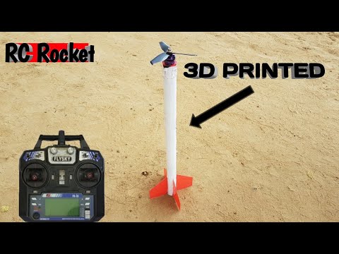3D Printed RC Rocket