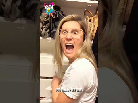 Scare Cam Funny Reactions🤣 #funny