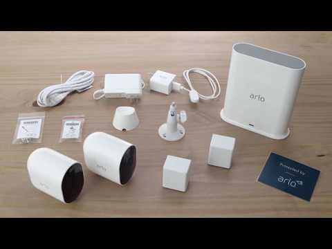 Unboxing the Arlo Pro 3 Wire-Free Security Camera
