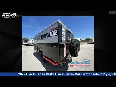Amazing 2022 Black Series HQ12 Travel Trailer RV For Sale in Kyle, TX | RVUSA.com