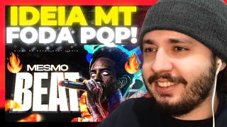 as MELHORES RIMAS no MESMO BEAT! 3 | REACT BAUEB