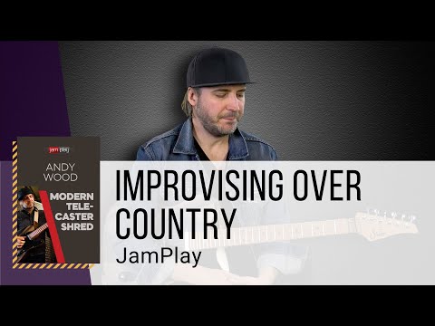 🎸 Andy Wood Guitar Lesson - Improvising Over Country - TrueFire x JamPlay