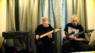 Conquering Dystopia- Jeff and Keith Warming Up With Yamaha THR10x Amps