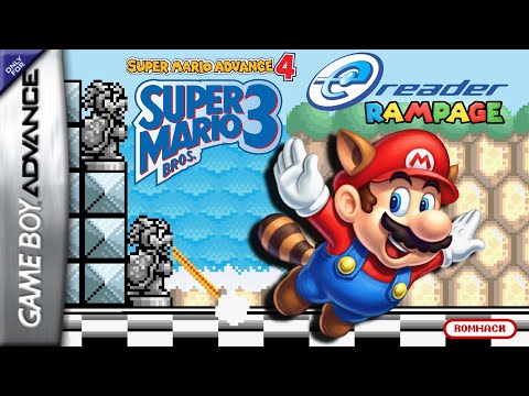 Super Mario Advance 4 E-Reader Rampage [GBA] Fan Made Levels - Romhack