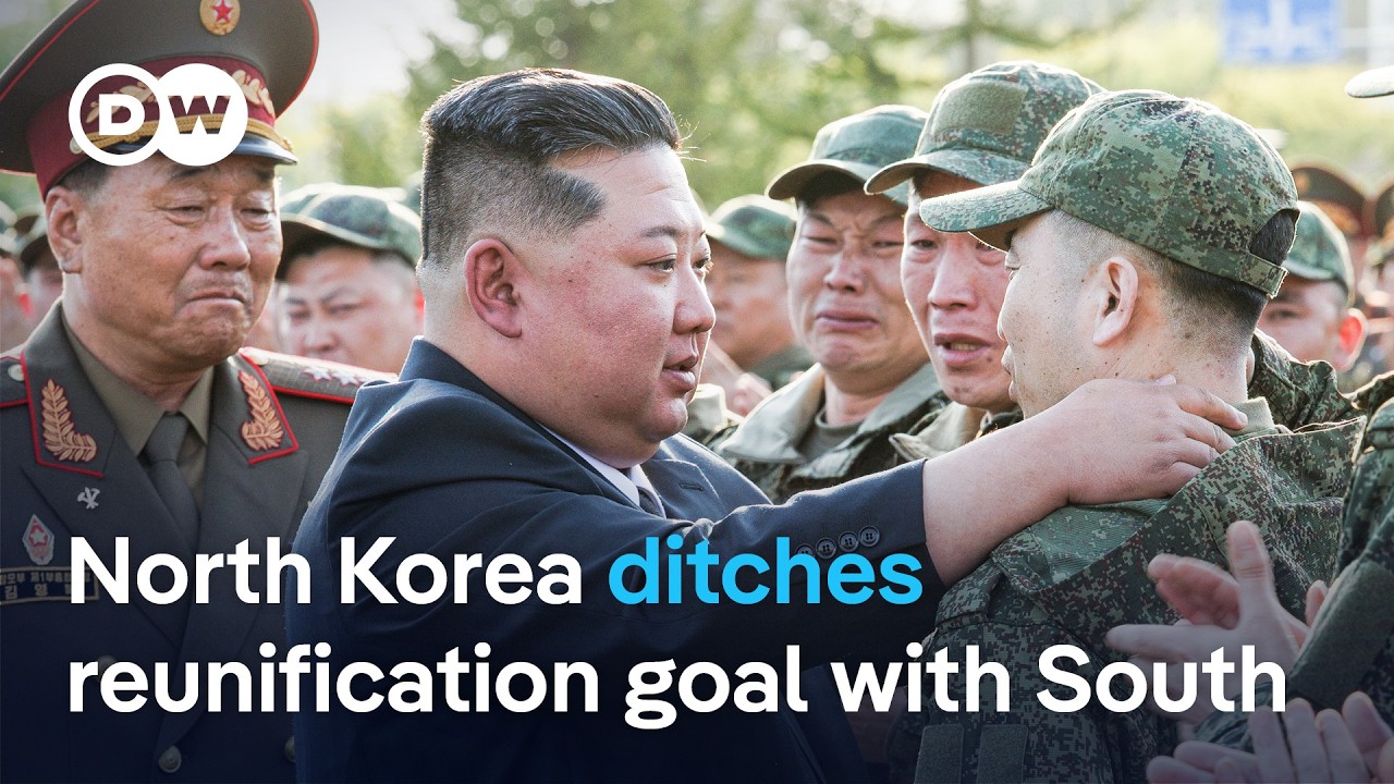 Why North Korea just erased reunification with South Korea from its constitution | DW News
