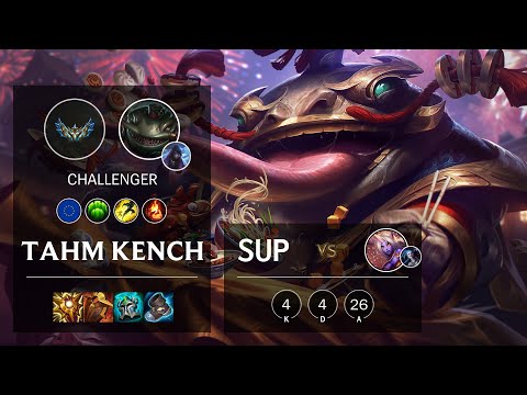 Tahm Kench Support vs Soraka - EUW Challenger Patch 12.4